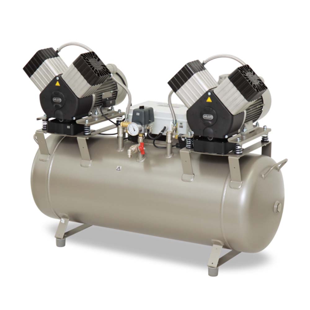 Compressore d'aria - potenza motore 1,2 kW - serbatoio aria
