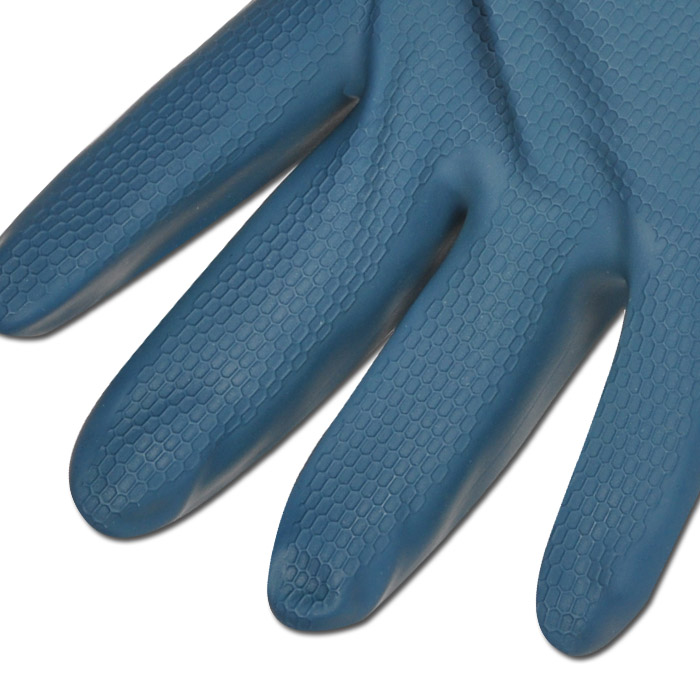 Work Gloves "Freemann" - Neoprene / Latex - Black - Norm EN 388/Class