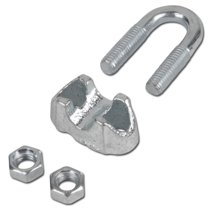 Collier de serrage en acier en forme de U sur mesure Collier de serrage à  selle galvanisé - Formes de fil métallique sur mesure