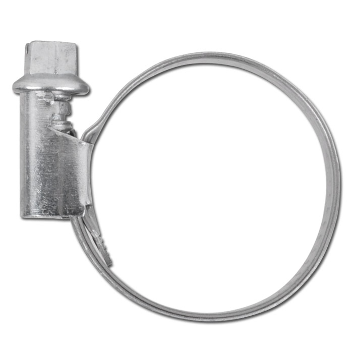 Collier de serrage 110 - 130 mm avec une bande de 12 mm en acier galvanisé  - Norma [2 Pièces].