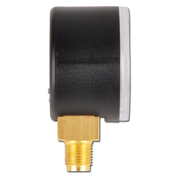 Manometer Klasse 2.5 Ø 40mm outlet i bunden måleområde op til 400 bar standard skala