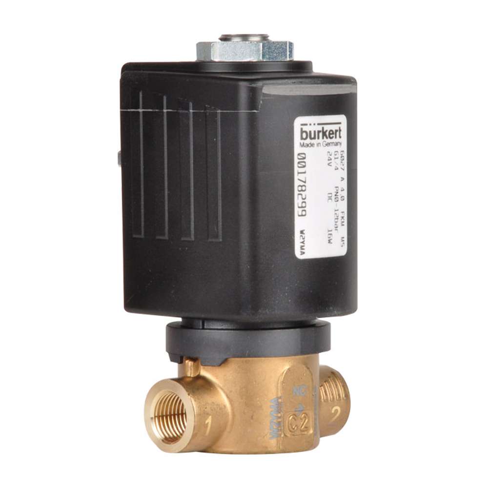 G2 " Air 2/2-Wege Solenoid Valve from Stainless Steel Currentless Closed G1/8 " 