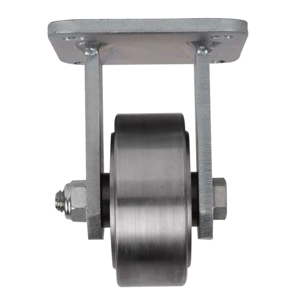 Roulette fixe sur platine roue althane charges moyennes Fortainer diamètre  100 mm charge 200 kg - Le Temps des Travaux