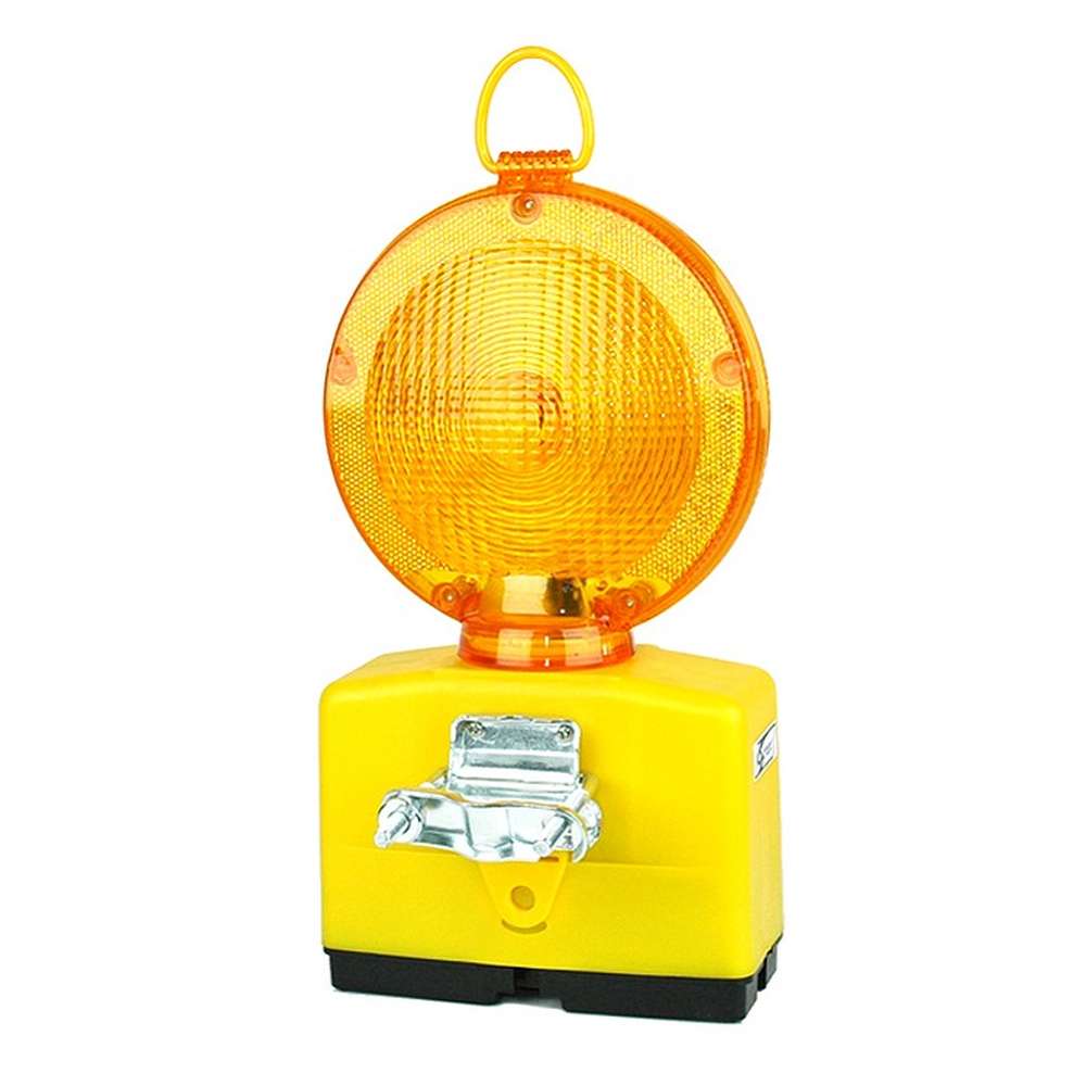 Baustellenleuchte Warnleuchte LED Baustellenlampe Rot oder Gelb