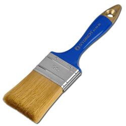 Flat pensel "polyester fiber" bust - Standard kvalitet - 25-70 mm bred