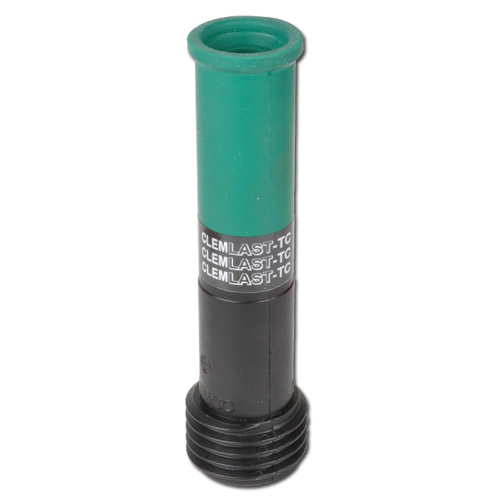 Boquilla chorro de arena carburo de tungsteno larga - Rosca cordón - Boquilla Ø 12,5 mm - Longitud 225 mm - Entrada 32 mm