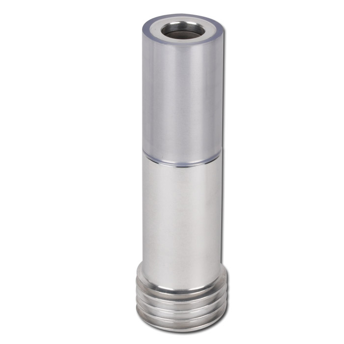 Straalmondstuk boroncarbide - lang - mondstuk-Ø 10 tot 12 mm - lengte max. 215 mm - 32 mm inlaat - 50 mm koordschroefdraad