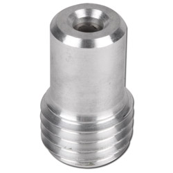 CT-mondstuk (TC) - grove schroefdraad 25 mm - mondstuk-Ø 3 tot 13 mm - lengte 40 mm - voor straalslang 13 x 7 mm