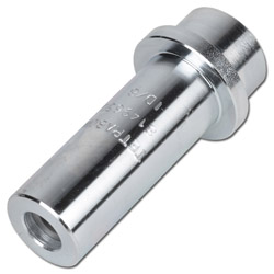 Flensstraalpijpjes boroncarbide - vorm N - straalopening Ø 6 tot 12 mm - cilindrische boring