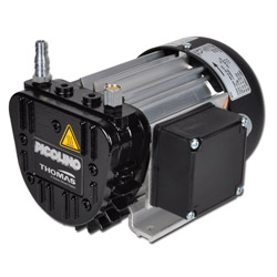 Rotatie-schuifvacuümpomp VTE 3 Picolino - max. 4,2 m³/h - max. 0,145 kW - drie motorvarianten