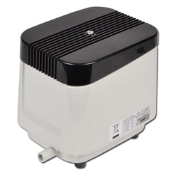 Pompa a membrana lineare LP - max. 200 l/min - pressione di esercizio da 100 a 300 mbar - 230 V - uscita 18 mm - azionamento lineare
