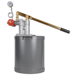 Bomba de ensayo PI 50/100 - máx. 100 bar - conexión Ø 3/8 pulgadas - 21,5 kg