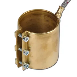 Collier chauffant/bande chauffante de buse en laiton - 48 à 55 mm de diamètre - 230V