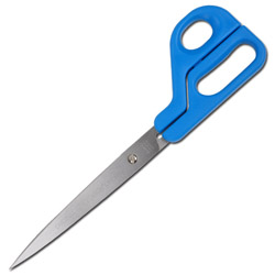Tijeras para empapelar Optima - longitud 28 cm - inoxidable - para diestros y zurdos - precio por unidad