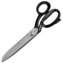 Tijeras para alfombras - niqueladas - longitud 26 cm - ejecución resistente
