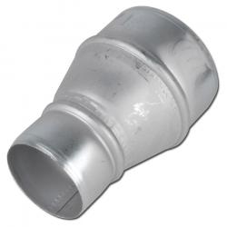Złącze / redukcja węża CONNNECT 270-271 - blacha ocynkowana - Ø wewnętrzna od 50 do 500 mm - długość całkowita - od 90 do 335 mm