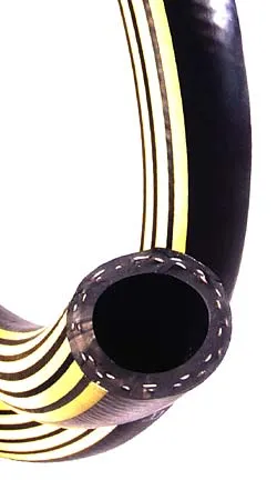Hochtemperaturschlauch mit Textileinlage - Innen-Ø 13 bis 25 mm - Außen-Ø 21 bis 35 mm - Preis per Rolle