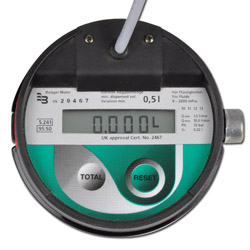 Impulsgeber für Messsysteme - Durchfl. 1 bis 35l/min - 70bar - 24V - für Öle u.