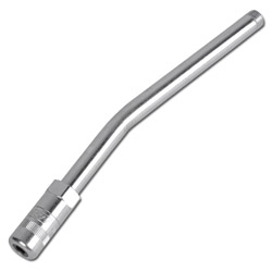 E4024 dyse rør - 15° buet - 150mm lang
