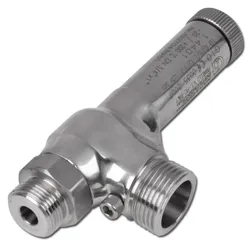 Válvula de seguridad de esquina (TÜV) - aire comprimido - VA - 2 a 30 bar