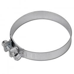 Zacisk szczękowy NORMACLAMP® S - Stal ocynkowana - Średnica nominalna 31 do 118 mm - Szerokość taśmy 20 mm