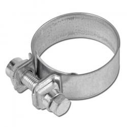 Mordaza de sujeción NORMACLAMP® S - Acero galvanizado - Diámetro nominal 51 a 120 mm - Anchura 25 mm