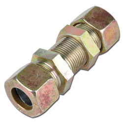 Bulkhead - steel - Type LL - straight
