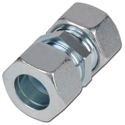 Screw connection- steel - type L - straight - tube-Ø 6-42 mm