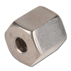 moer - serie S - roestvrij staal 1.4571 - buis-Ø 6 tot 38 mm - cilindrisch IG M14 x 1,5 tot M52 x 2 mm - PN tot 630