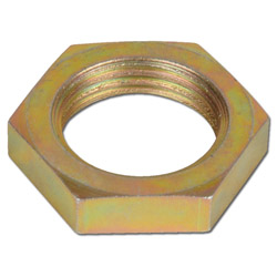 Contramoer - serie S - verzinkt staal - buis-Ø 12 tot 30 mm - cilindrische binnendraad M20 x 1,5 tot M42 x 2 mm