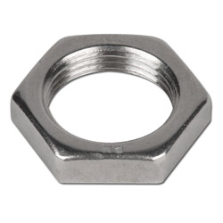 Contramoer - serie S - roestvrij staal 1.4571 - buis-Ø buiten 12 tot 30 mm - cilindrisch IG M20 x 1,5 tot M42 x 2 mm