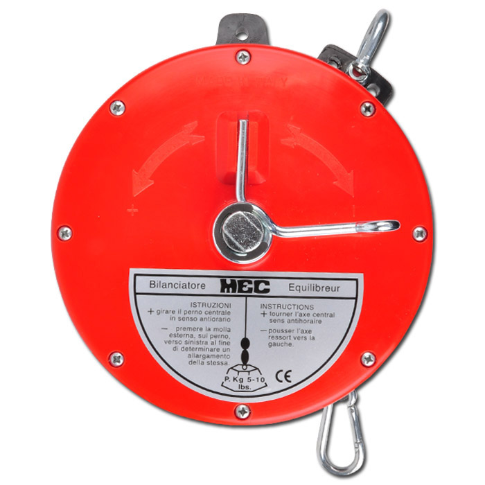 Balancer / Balancer "BS2" - Capacity 5-10 kg - Material Nylon / Rilsan Inox - Rope Ø 2,8 / 3 mm