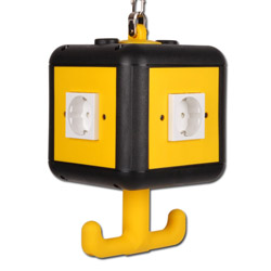 Energievoorzieningsgondel - 4 x SCHUKO-stopcontacten - type VE 01