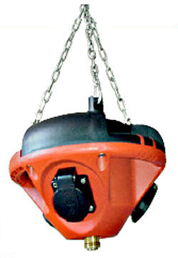 Energieverbruiksmeter - 2 geaarde stopcontacten - 1x luchtaansluiting - CEE-stopcontact 380