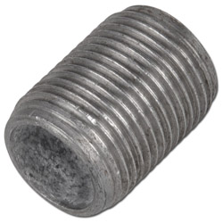 Nippel 531 - stål och förzinkad - 3/8" till -1"