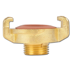 GEKA® klokobling - AG 3/8" til 1 1/2" - knastbredde 40 mm - til drikkevand - pris pr.