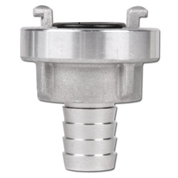 Storz slangkoppling - smidd aluminium - med roterande slangmunstycke