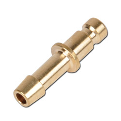 Miniacoplamiento de enchufe DN 2,7 con espiga para manguera