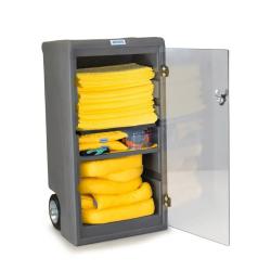 DENSORB mobiele noodset - met absorptiematten - in caddy small - speciale uitvoering