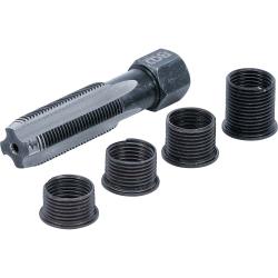 Reparatursatz für Zündkerzengewinde - M14 x 1,25 mm - 5-tlg.