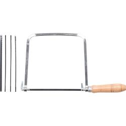 Decoupeerzaag "BGS" - lengte 150 mm - met houten handgreep