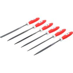 Nål file set 6 stk. Lengde 140 mm - 2 - Kompontenten håndtak "BGS"