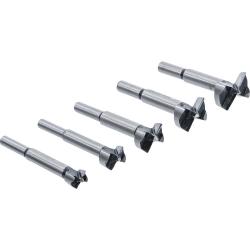 Forstner bit set - diameter 15 to 35 mm - 5 pcs - for wood, plywood, chipboard