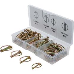Klappsplinten Assortiment - 50 pièces