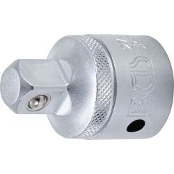 Adaptador - cromado mate, 1/2 pulgada exterior - 3/4 pulgada interior