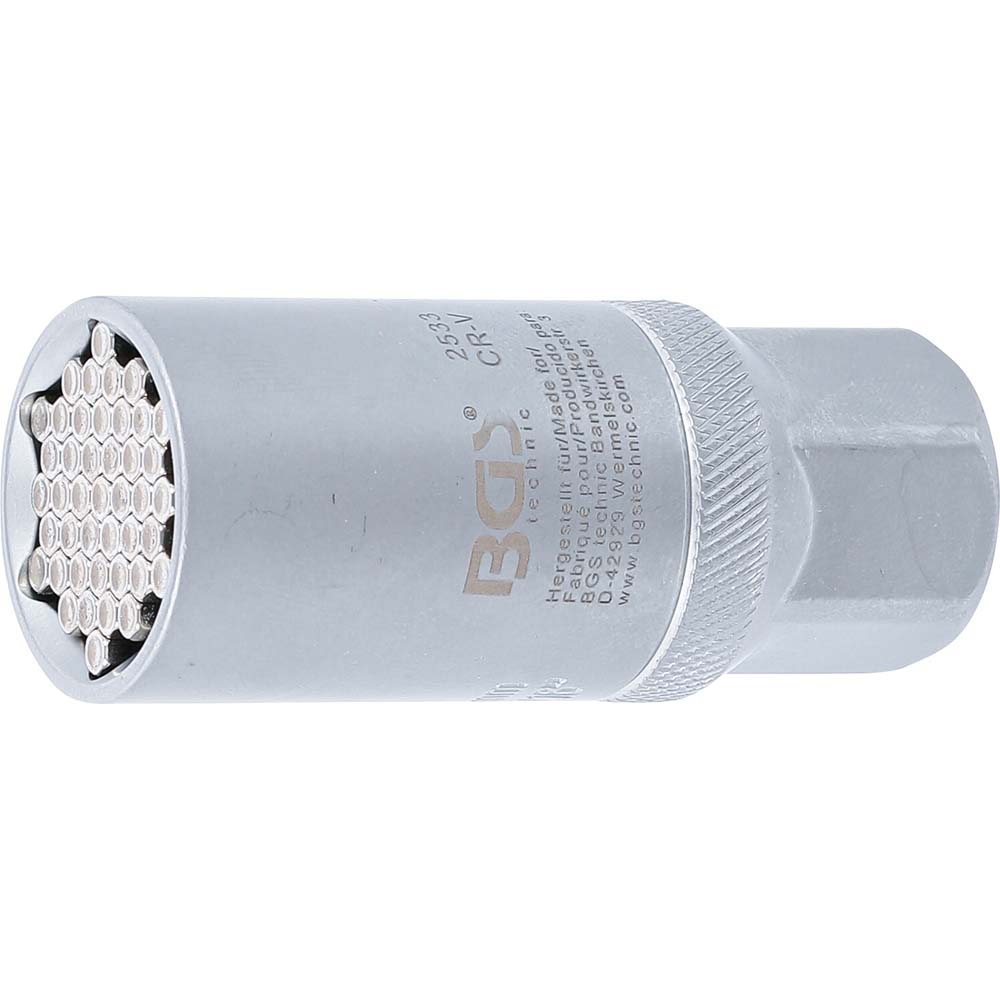 Multiinserto - cuadradillo de 10 a 20 mm (3/8" a 3/4") - ancho de llave de 9 a 38 mm