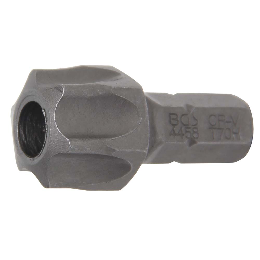 Bit T-profiel - met boring - 30 mm lang - 5/16" - chroom-vanadiumstaal