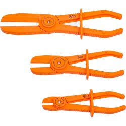 Juego de alicates para abrazaderas de manguera - 3 piezas - 155 a 250 mm