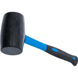 Rubber dinging hammer "BGS" - head weight 1200 g - with fiberglass handle