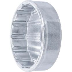 Ölfilterkappe aus Aluminium-Druckguss 74 mm x 14 -kant